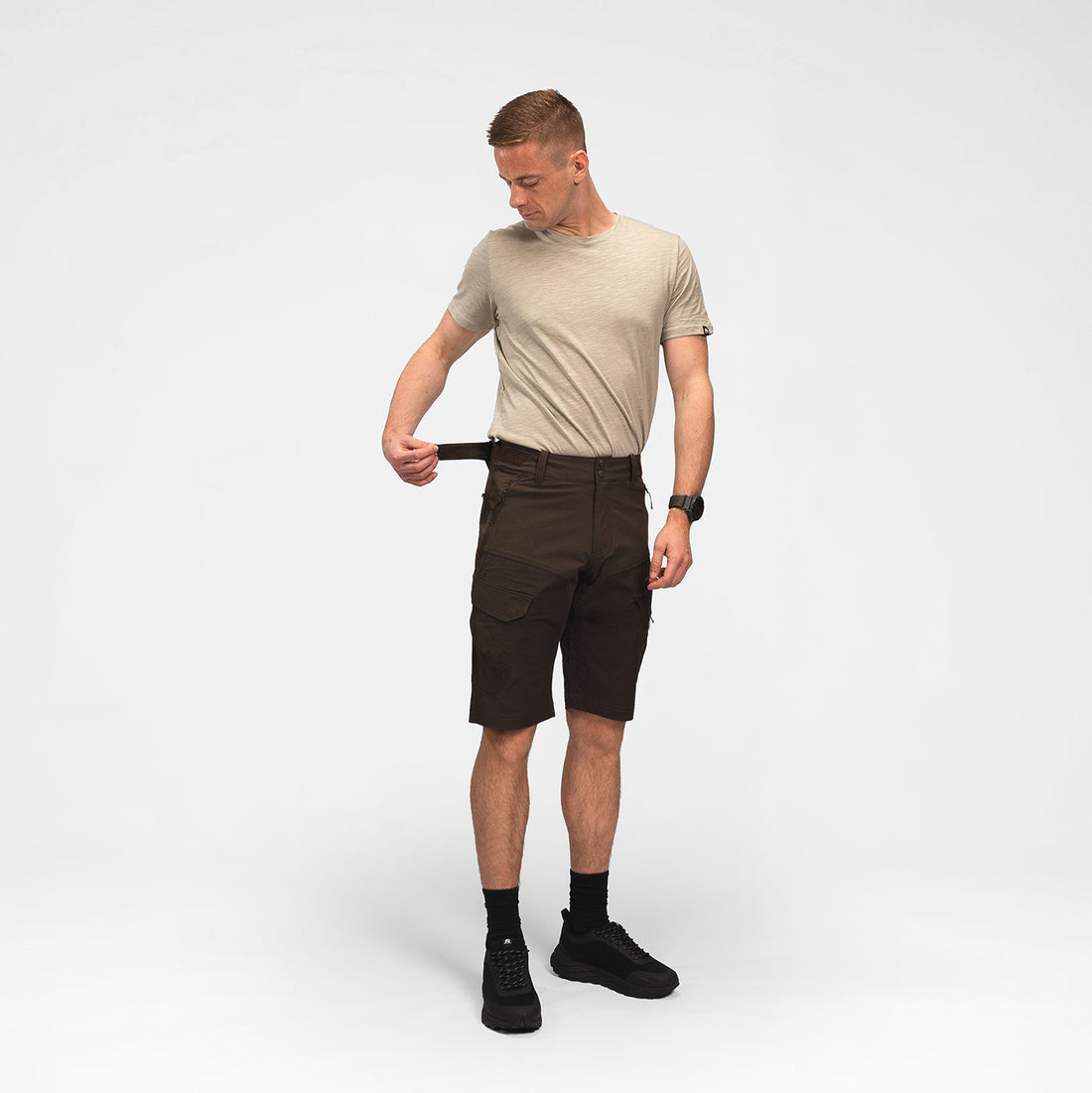 BE-3491OR Men's outdoor hybrid cargo shorts CASTOR