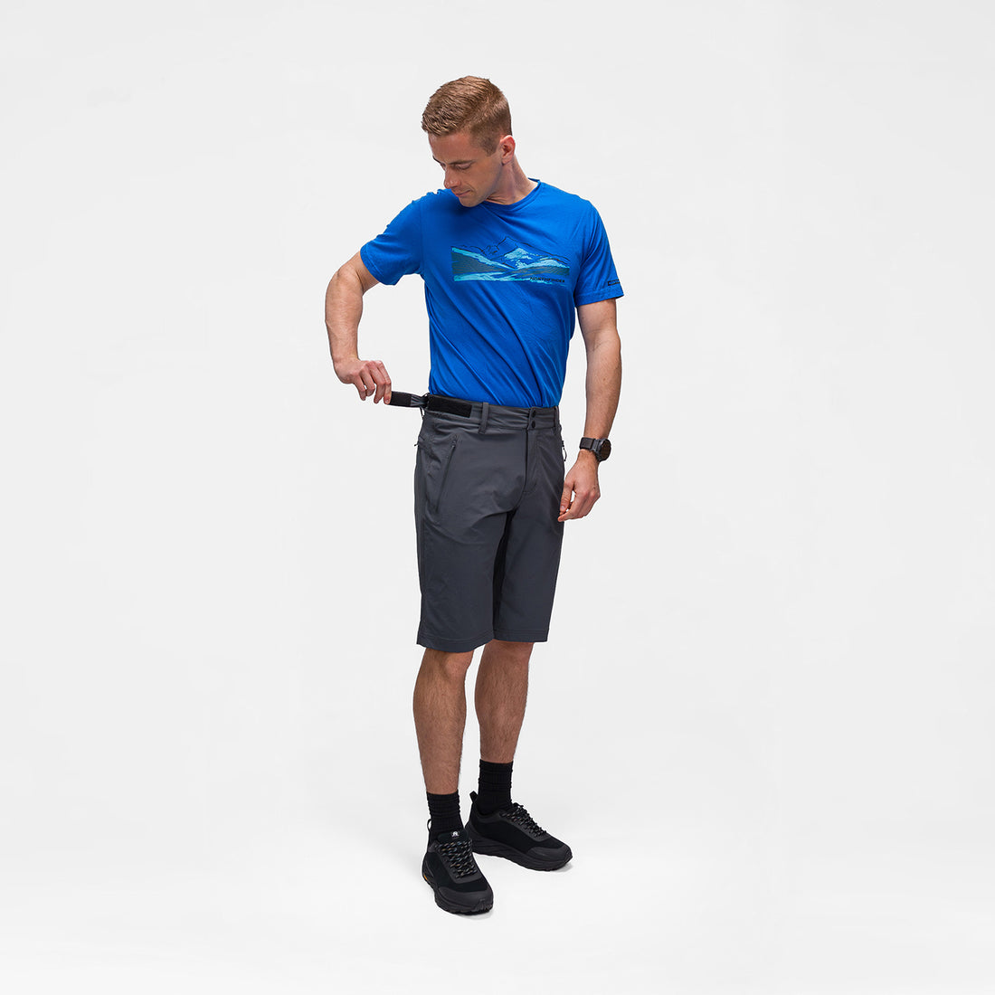 BE-50021OR men's outdoor stretch shorts HORAC