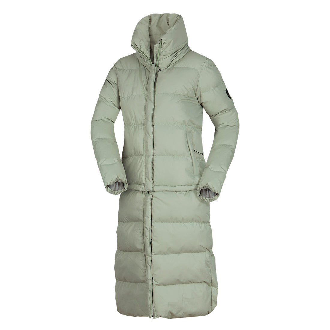 BU-4934SP women's like down jacket with detachable part CASSIDY