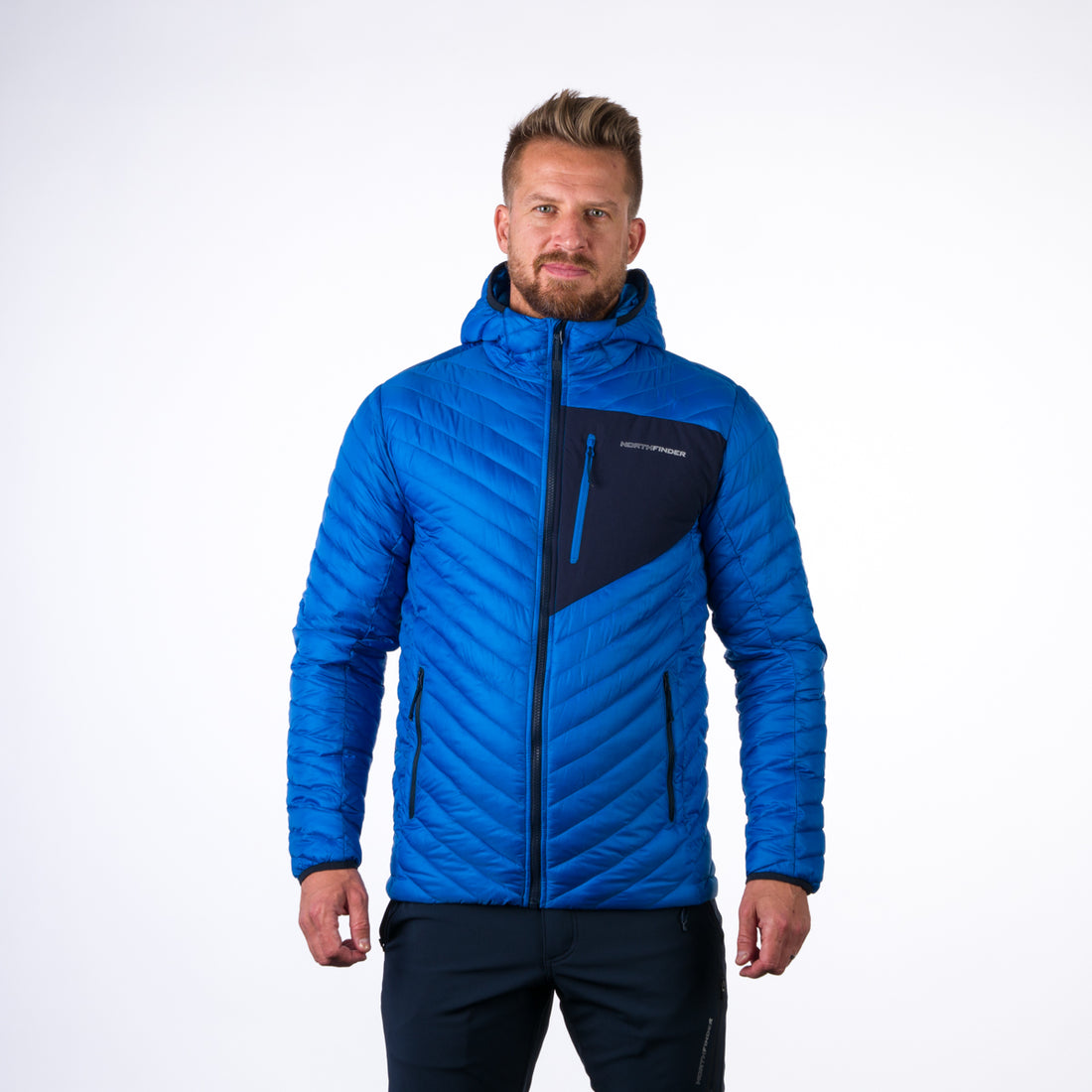 BU-5007OR men's winter lightweight jacket VALTER