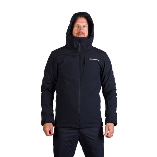 BU-50091SNW men's ski jacket insulated DREWIN