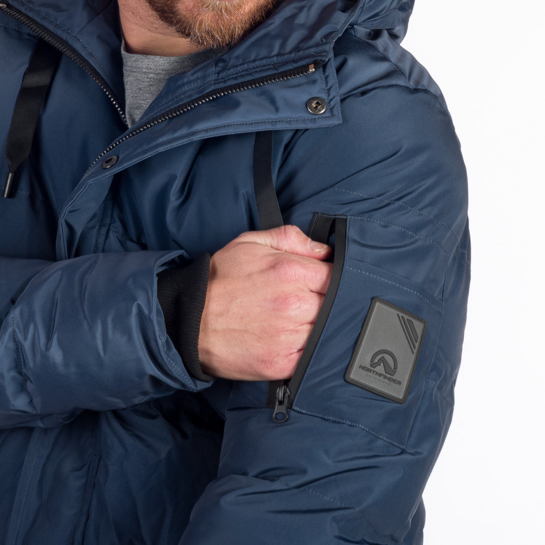 BU-5158SP men's casual trendy insulated jacket DARYL