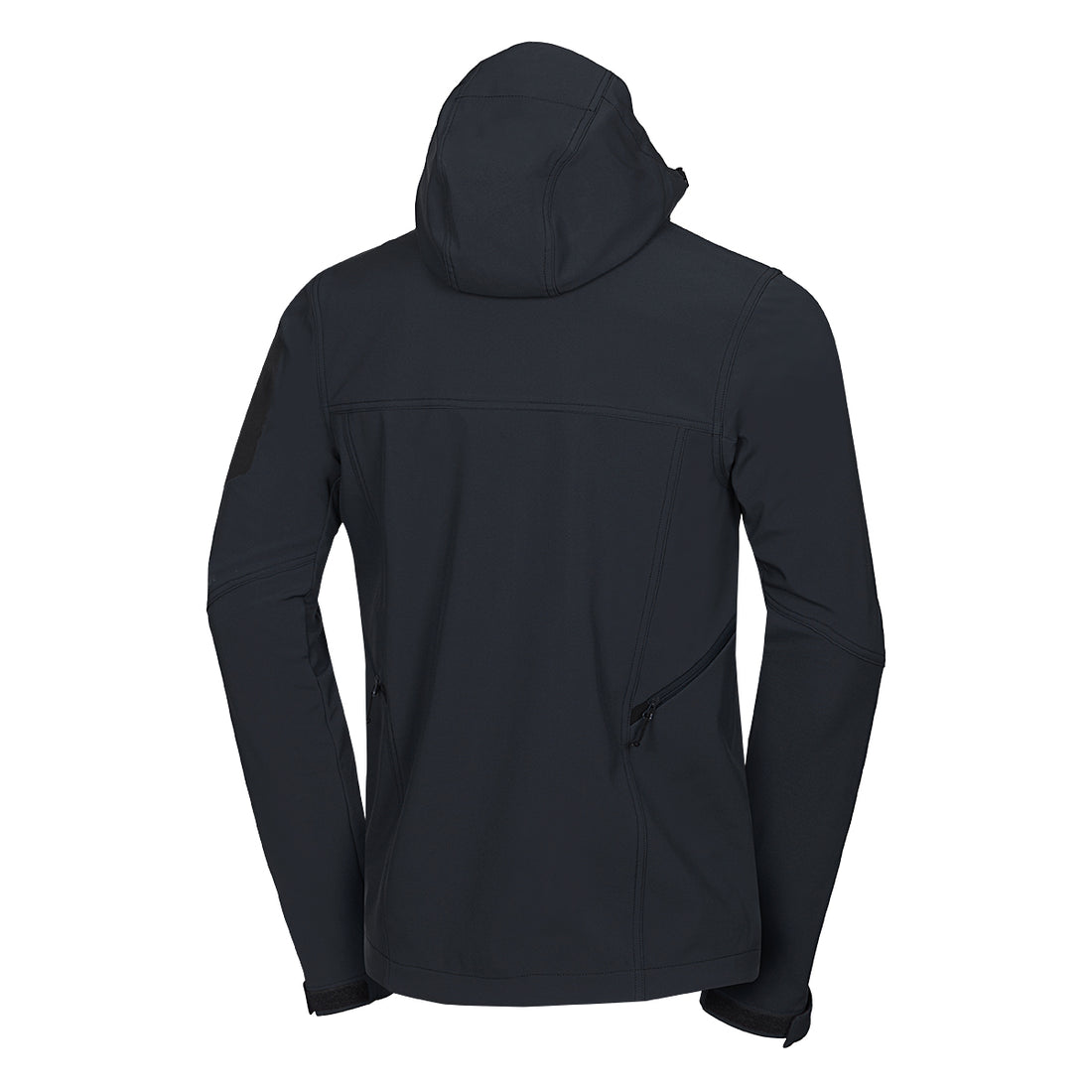 BU-5245OR men's travel softshell hood off jacket 3L GIULIO