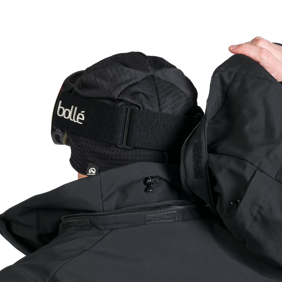 BU-5264SNW men's ski softshell insulated jacket UGO