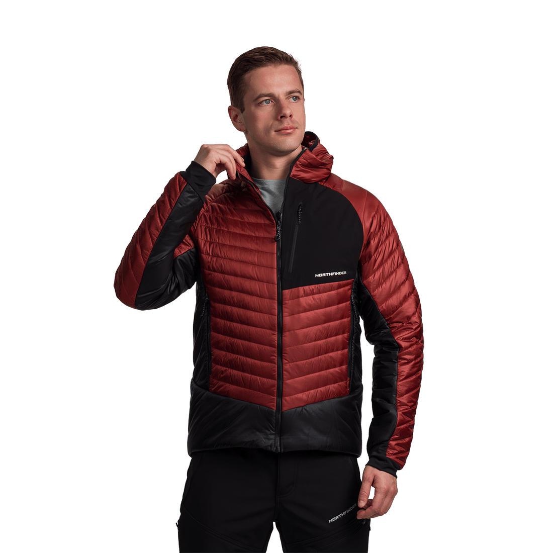 BU-5331OR men's outdoor light insulated jacket BALINT