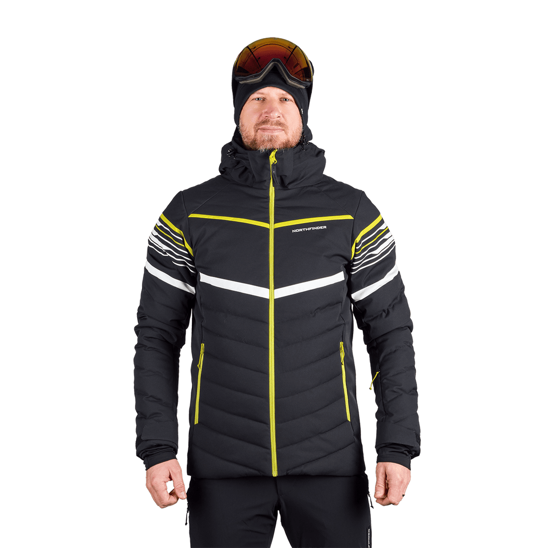 BU-5348SNW men's ski insulated comfort jacket YAROGNEV