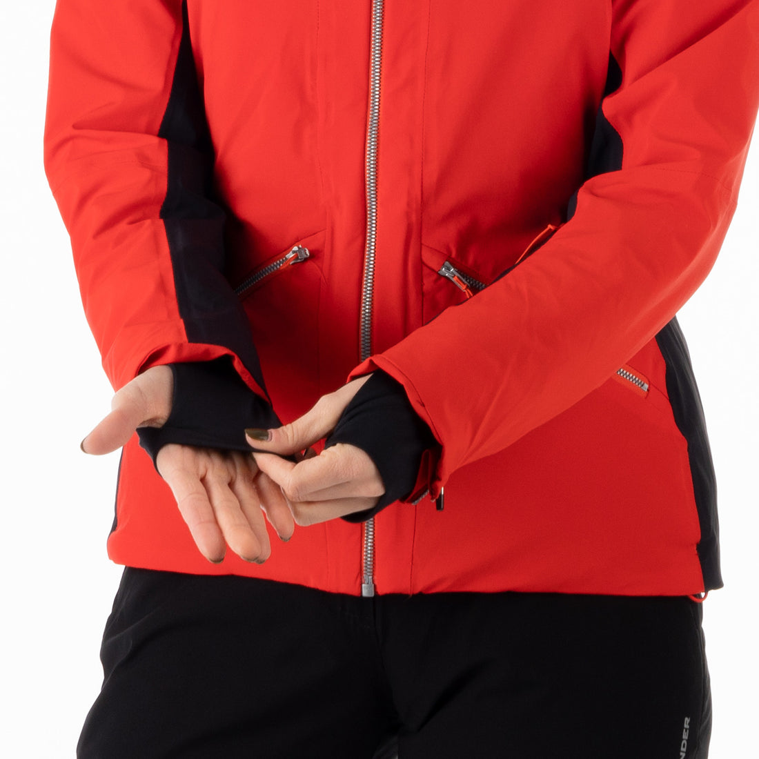 BU-6042SNW women's ski technical insulated jacket fully featured PrimaLoft BLANCHE