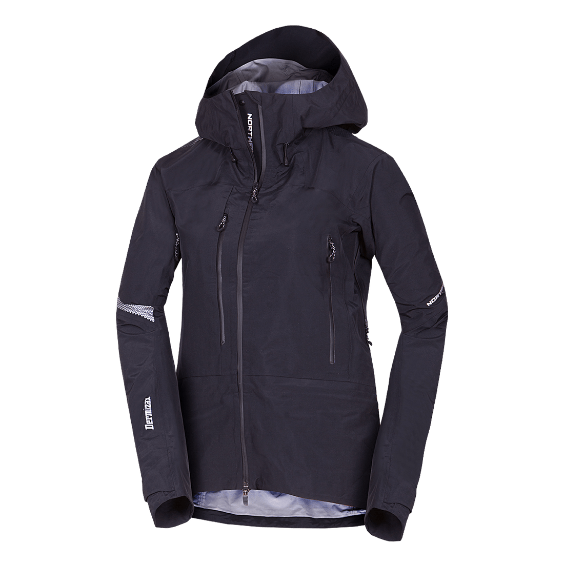 BU-6112SKP women's ski-touring technical hardshell jacket Dermizax™EV MURANSKA