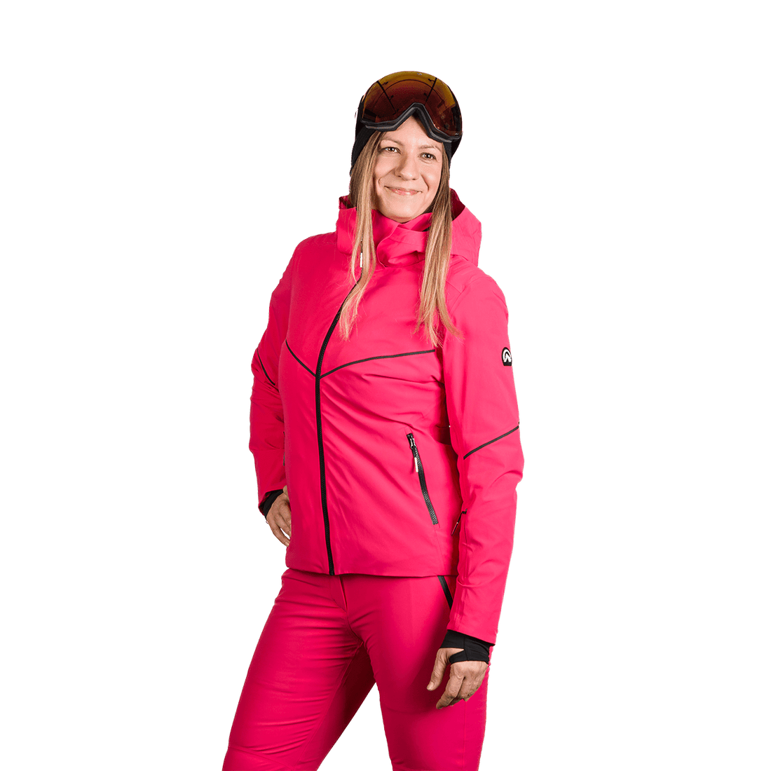 BU-6253SNW women's ski technical jacket fully featured DEBBY