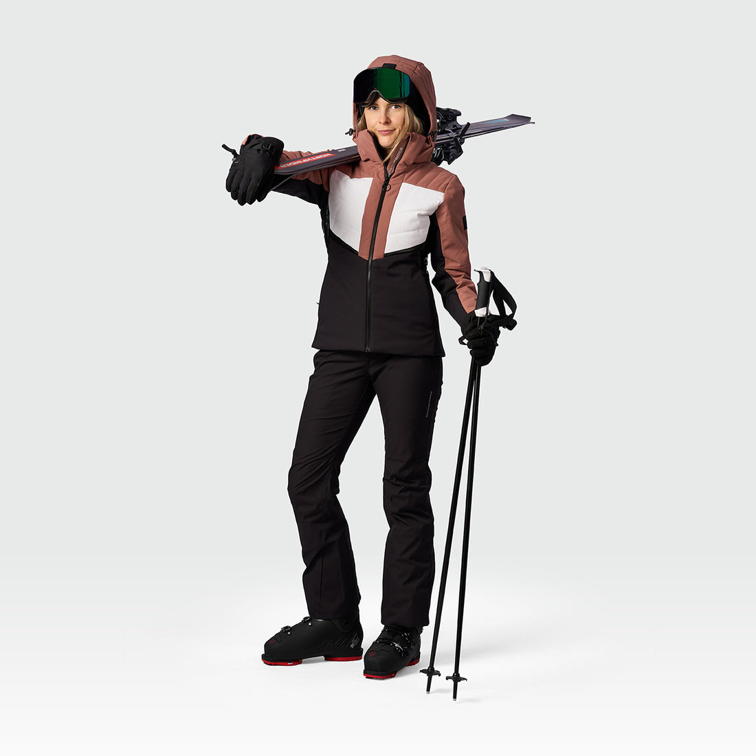 BU-6425SNW women's ski insulated trendy jacket OLA