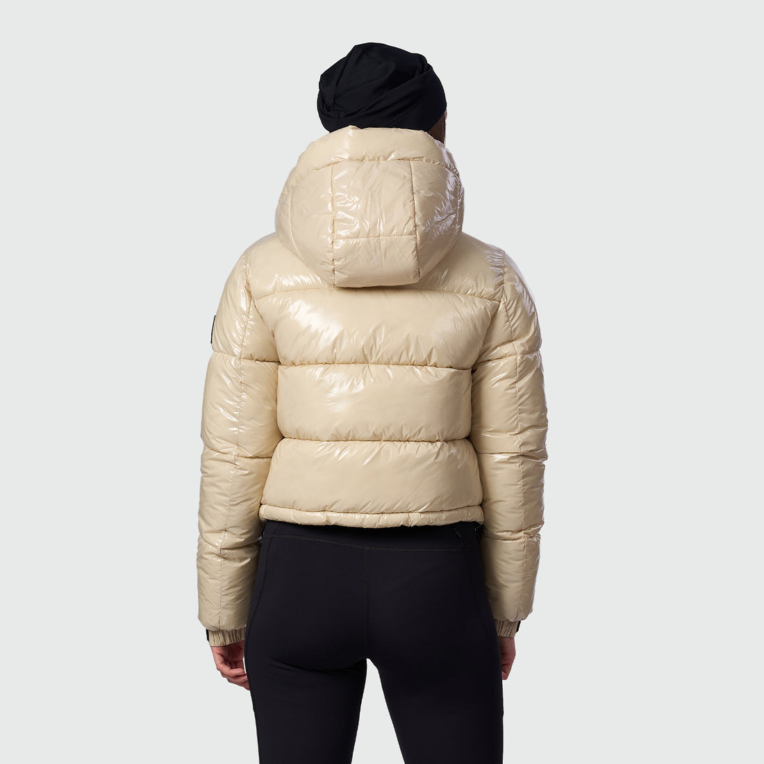 BU-6468SP women's trendy crop insulated jacket ANCHE