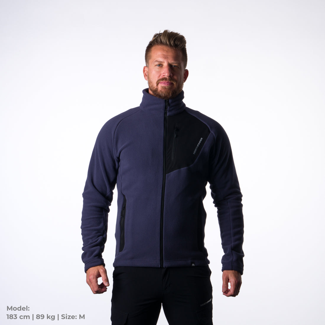 MI-3738PRO men's fleece sweatshirt polartec® micro 200 PUPOV