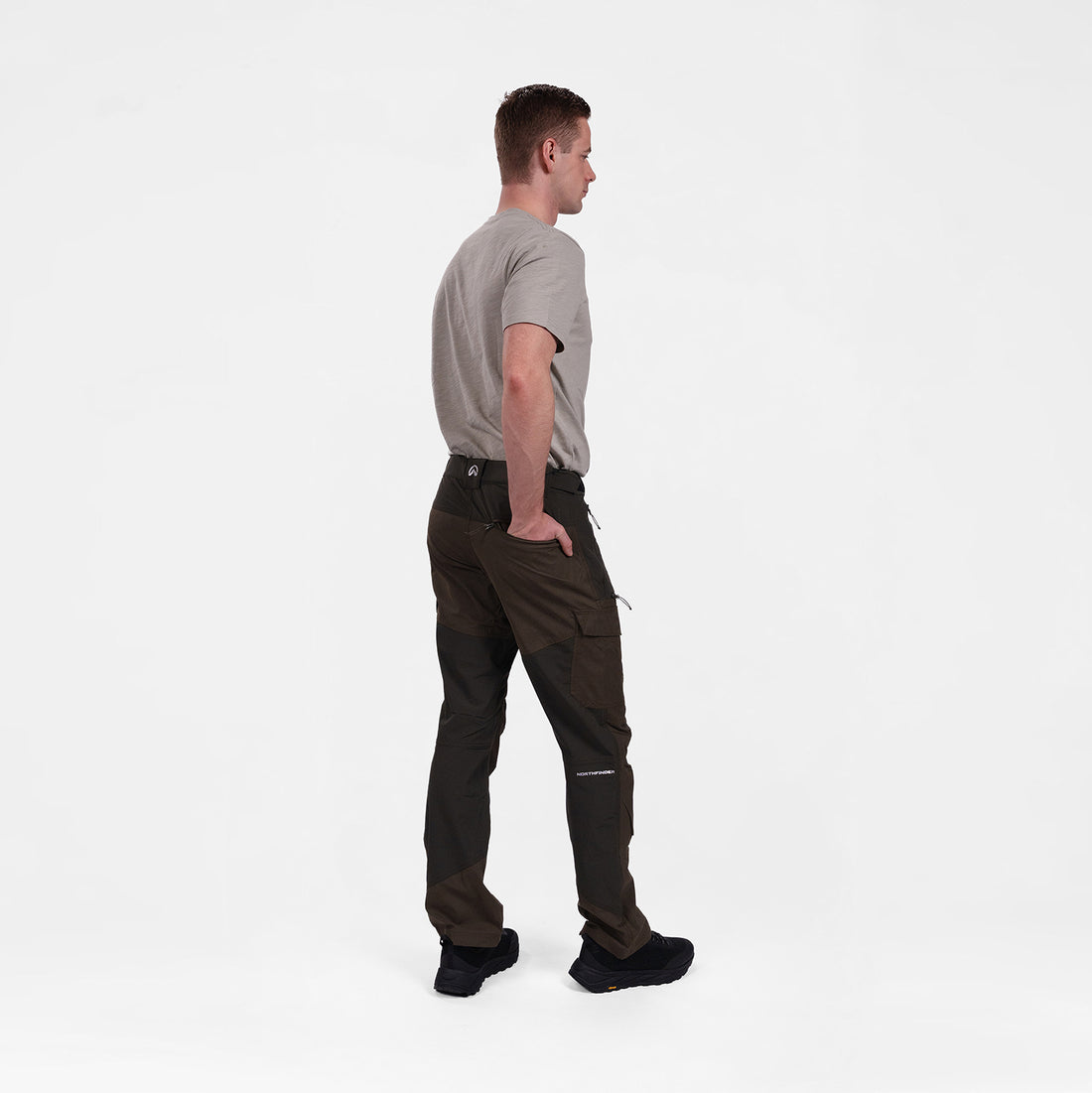 NO-39521OR men's outdoor combi cargo pants BISHORN