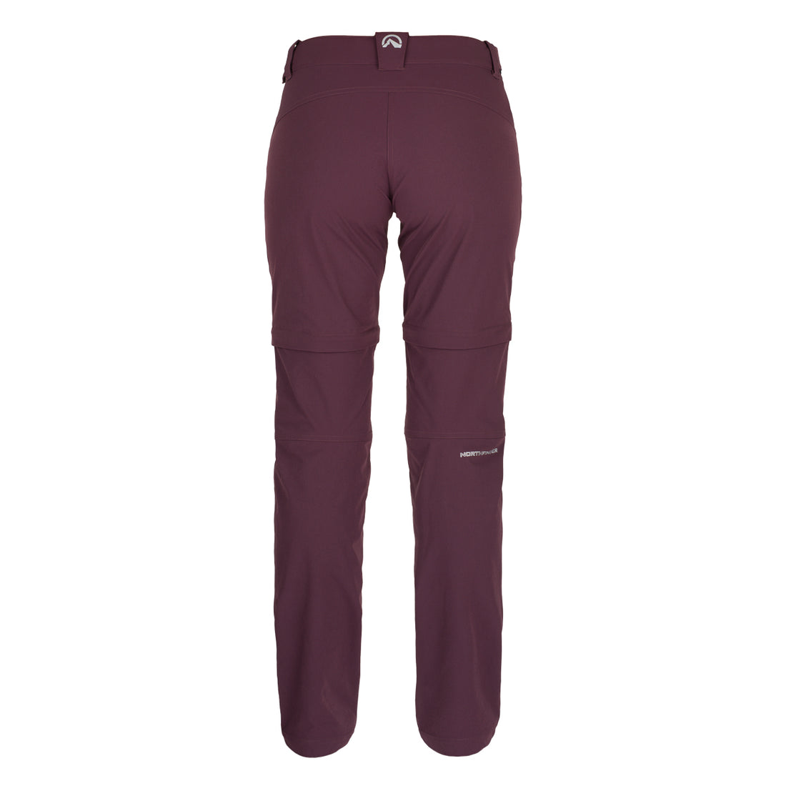 NO-4933OR women's trekking 2in1 zip off stretch pants KAY