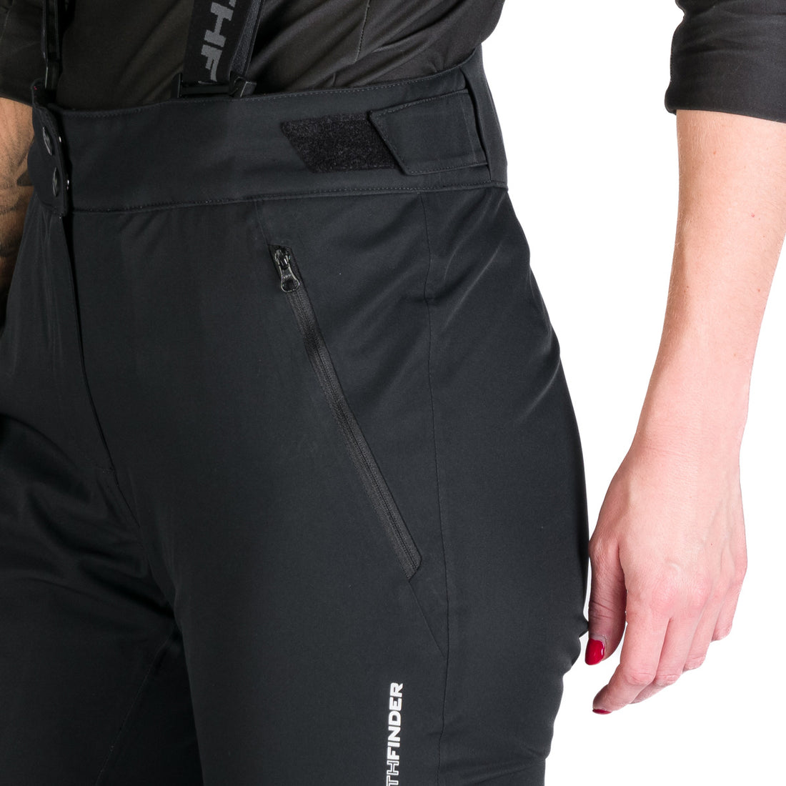 NO-4969SNW women's ski comfortable trousers with braces TAMERA