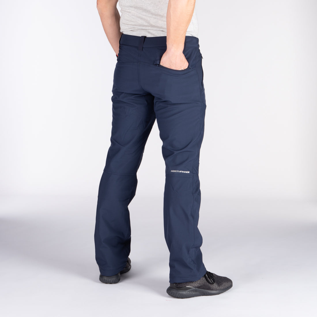 NO-5007OR men's softshell pants outdoor 10k/5k GINEMON