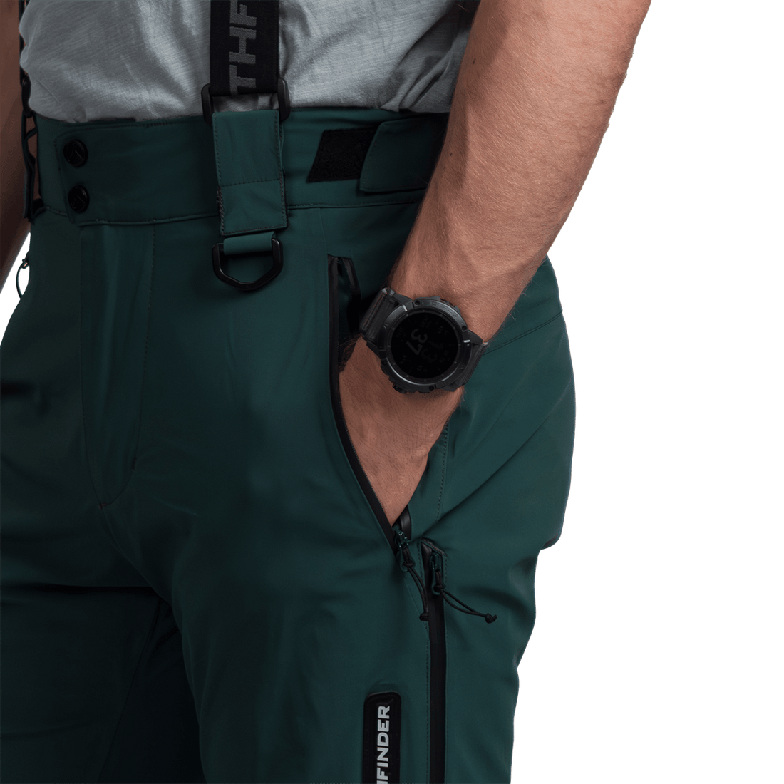 NO-5047SNW men's ski stretch trousers fully featured WALERIAN
