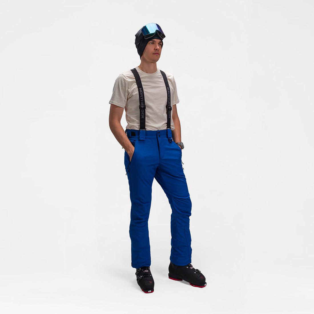 NO-5050SNW men's ski softshell pants BENCE