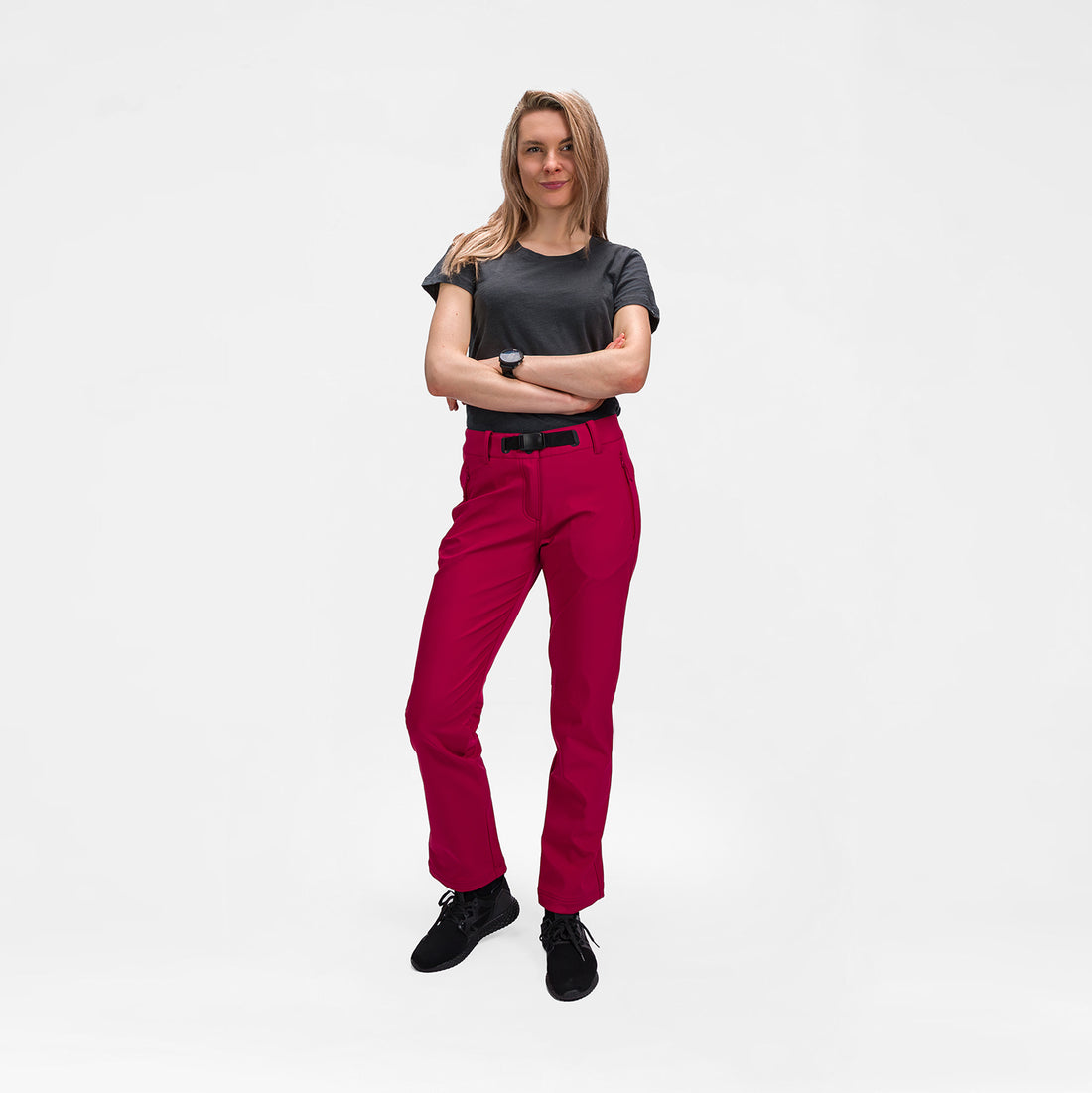 NO-60031OR women's softshell outdoor pants 3L LYRIC
