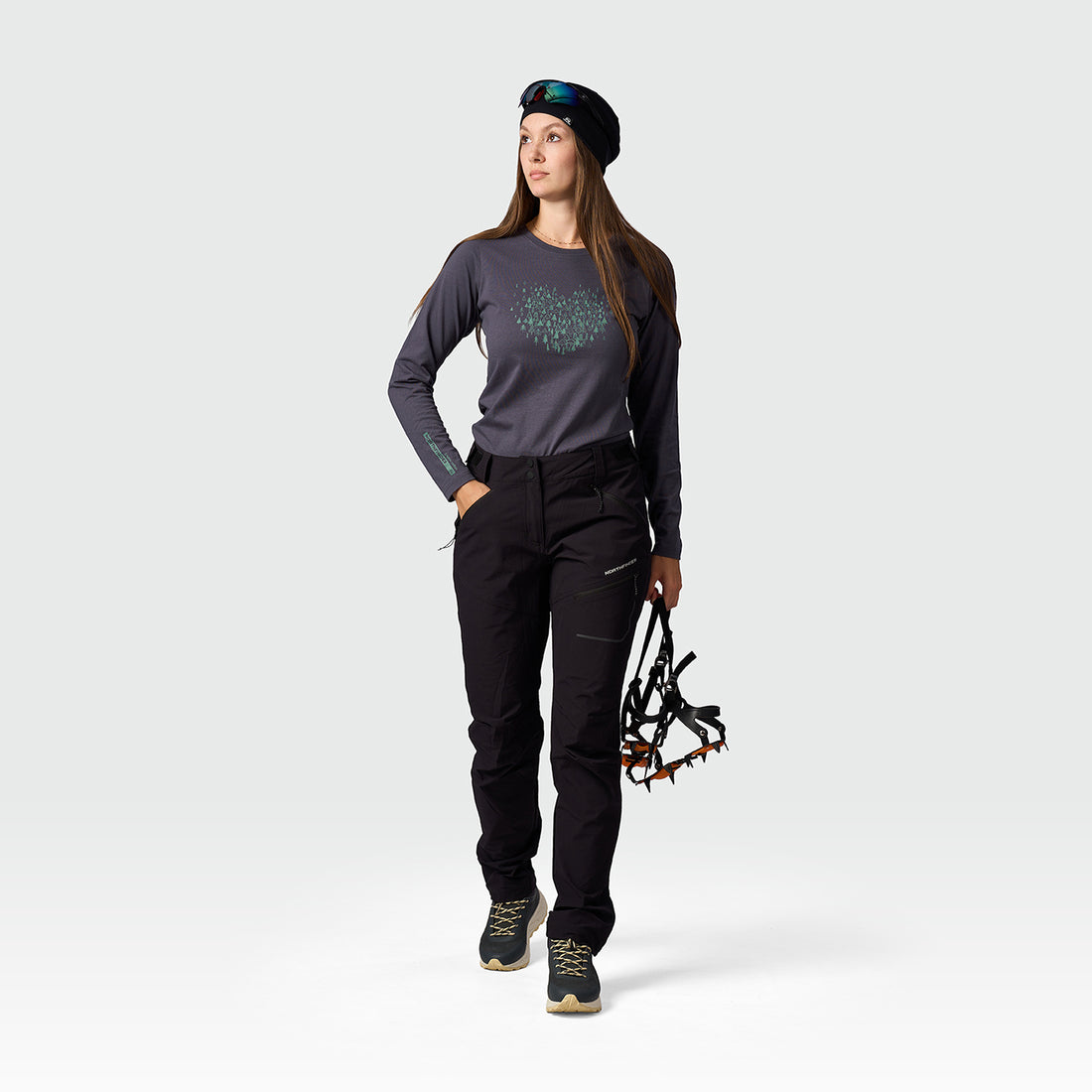 NO-6113OR women's stretch outdoor pants SOLJA