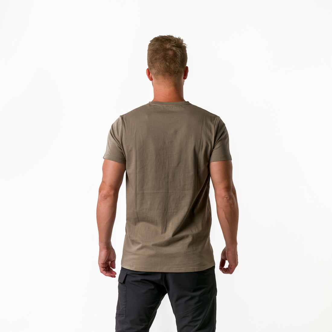 TR-3811AD men's organic cotton t-shirt with print BART