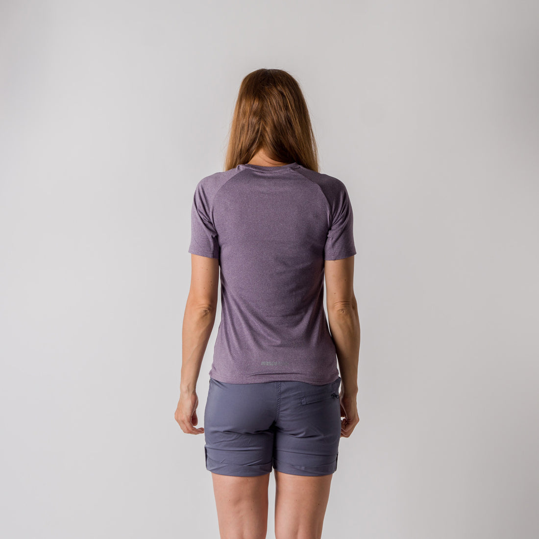 TR-4815OR women's active t-shirt with print from recycled fibres MADELEINE