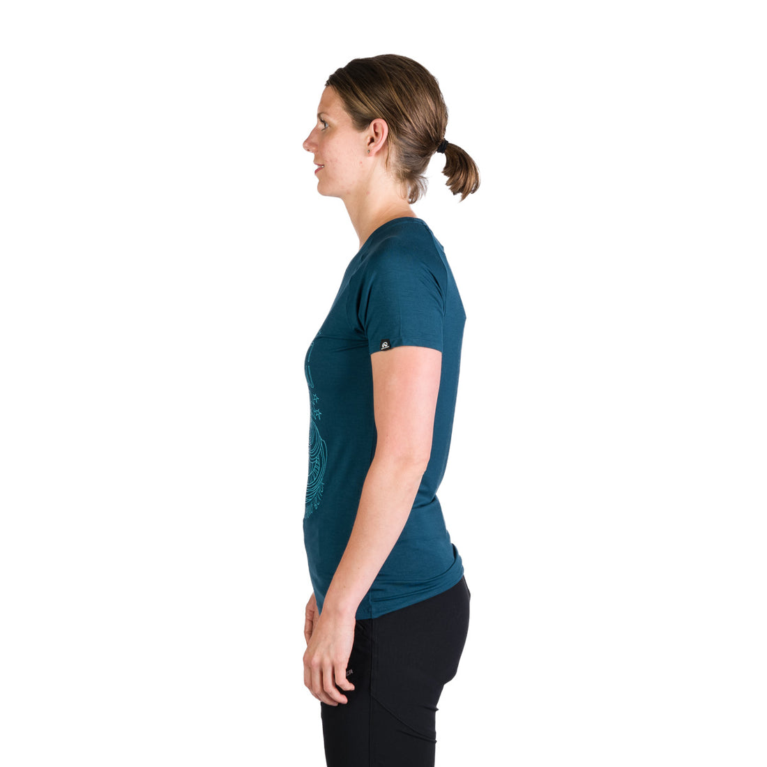 TR-4957OR women´s bamboo t-shirt with print SHARRON