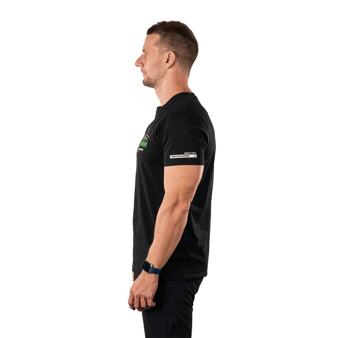 TR-5046OR men's outdoor organic cotton T-shirt BARTO