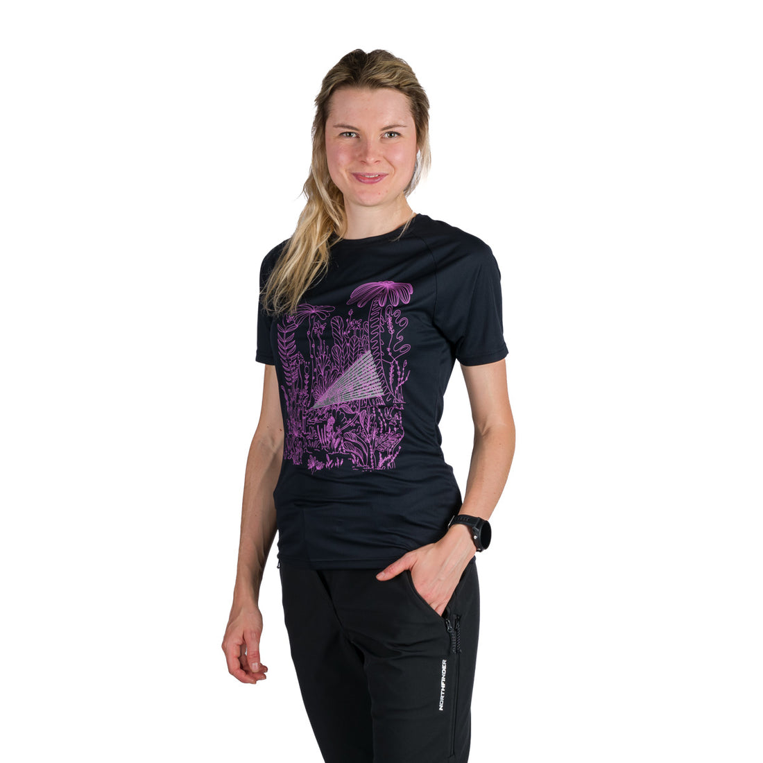 TR-6008OR women's outdoor technical ribstop T-shirt SUMMER
