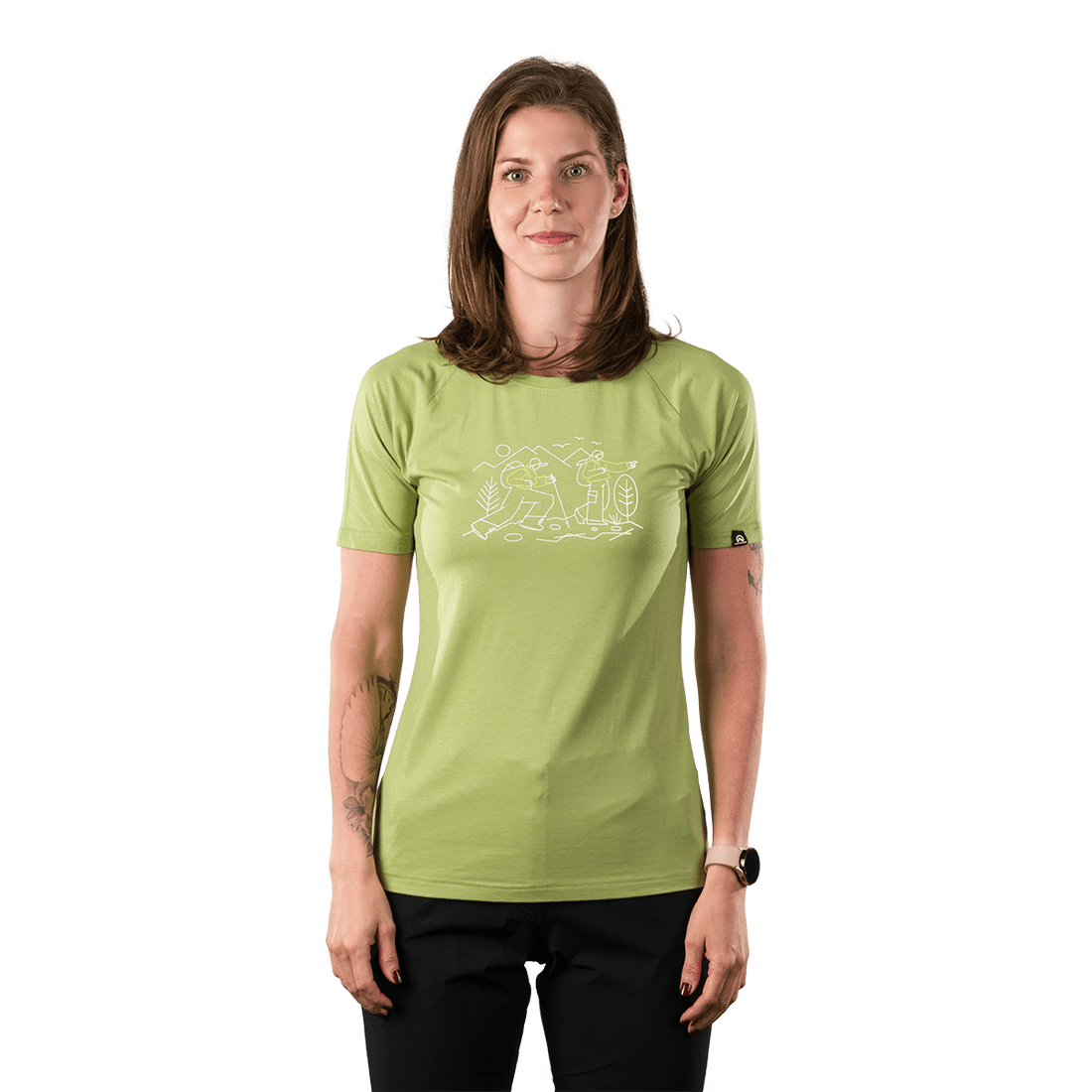 TR-6057OR women's outdoor bamboo T-shirt IVANA