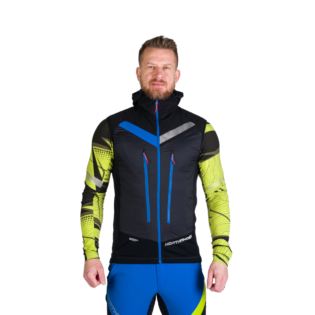 VE-32803SKP men's ski-touring vest allseasons padded Polartec® Alpha Direct 2L VHAN 3