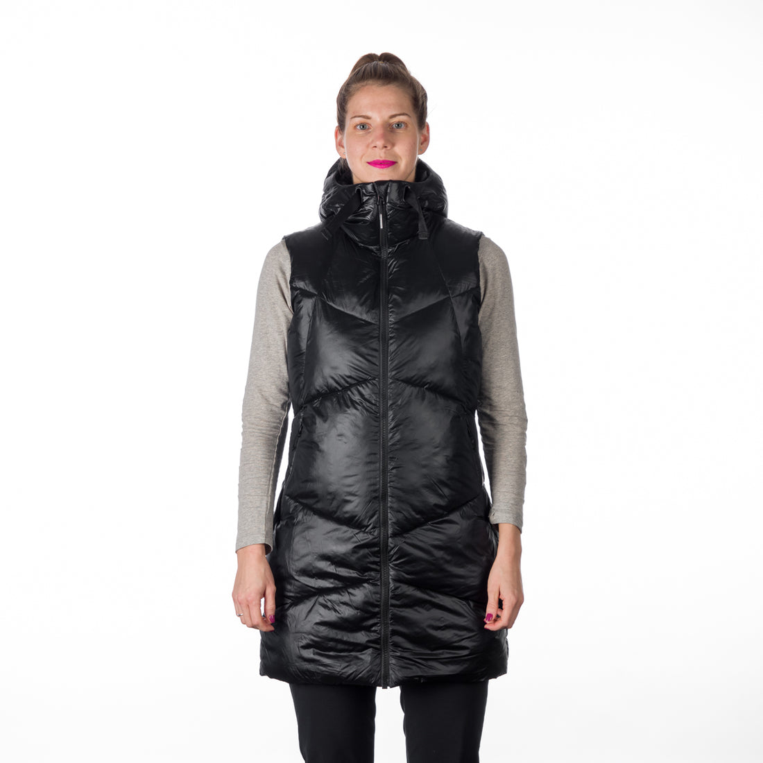 VE-4464SP women's casual trendy like down vest ROSEMARY
