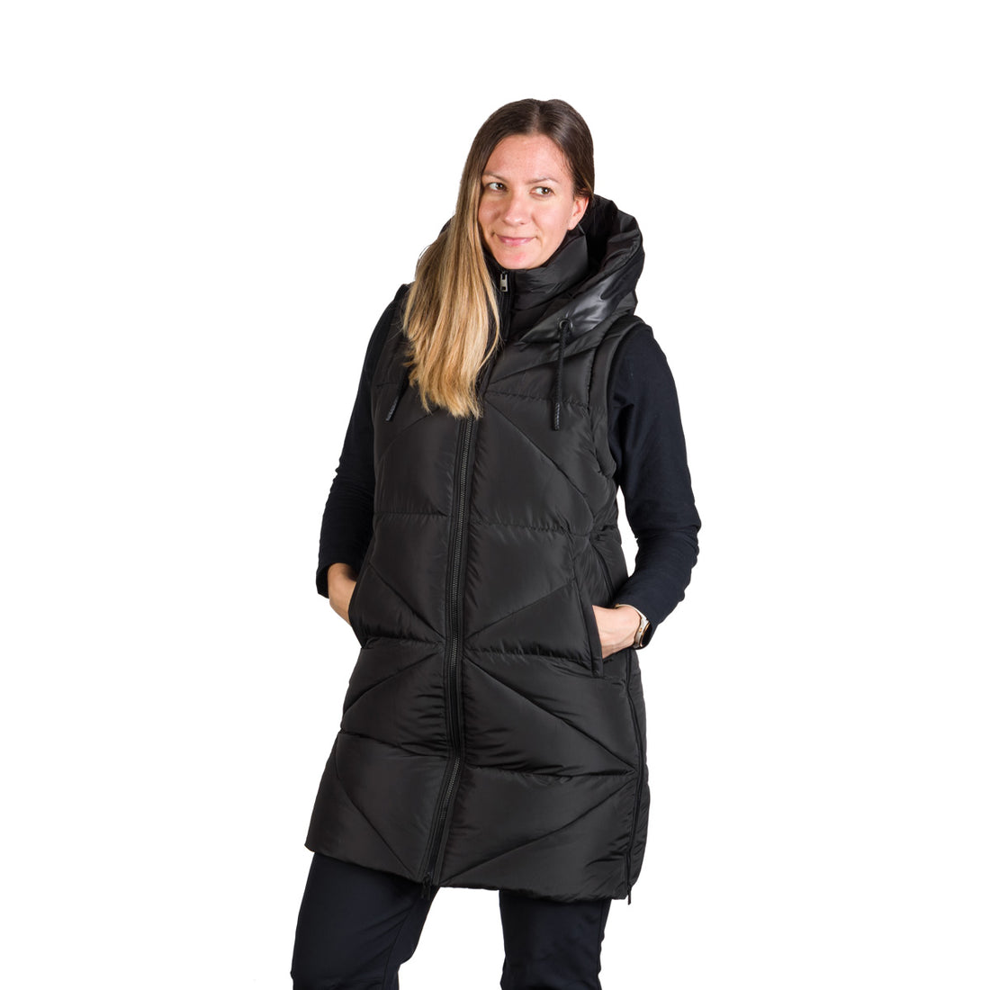 VE-4482SP women's casual trendy like down vest JERRI