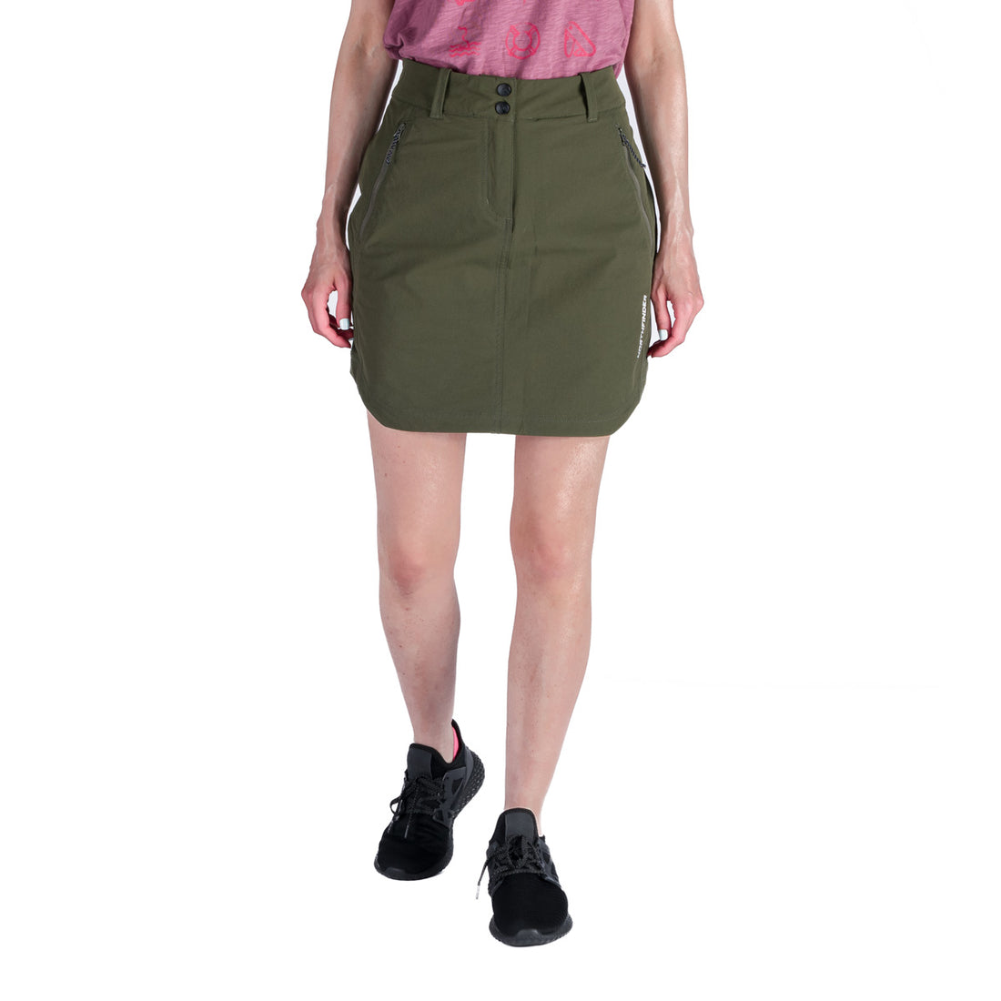 Women's regular fit technical stretch trekking skirt NICHOLE