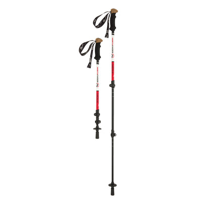 3-parts poles hiking aluminium 135