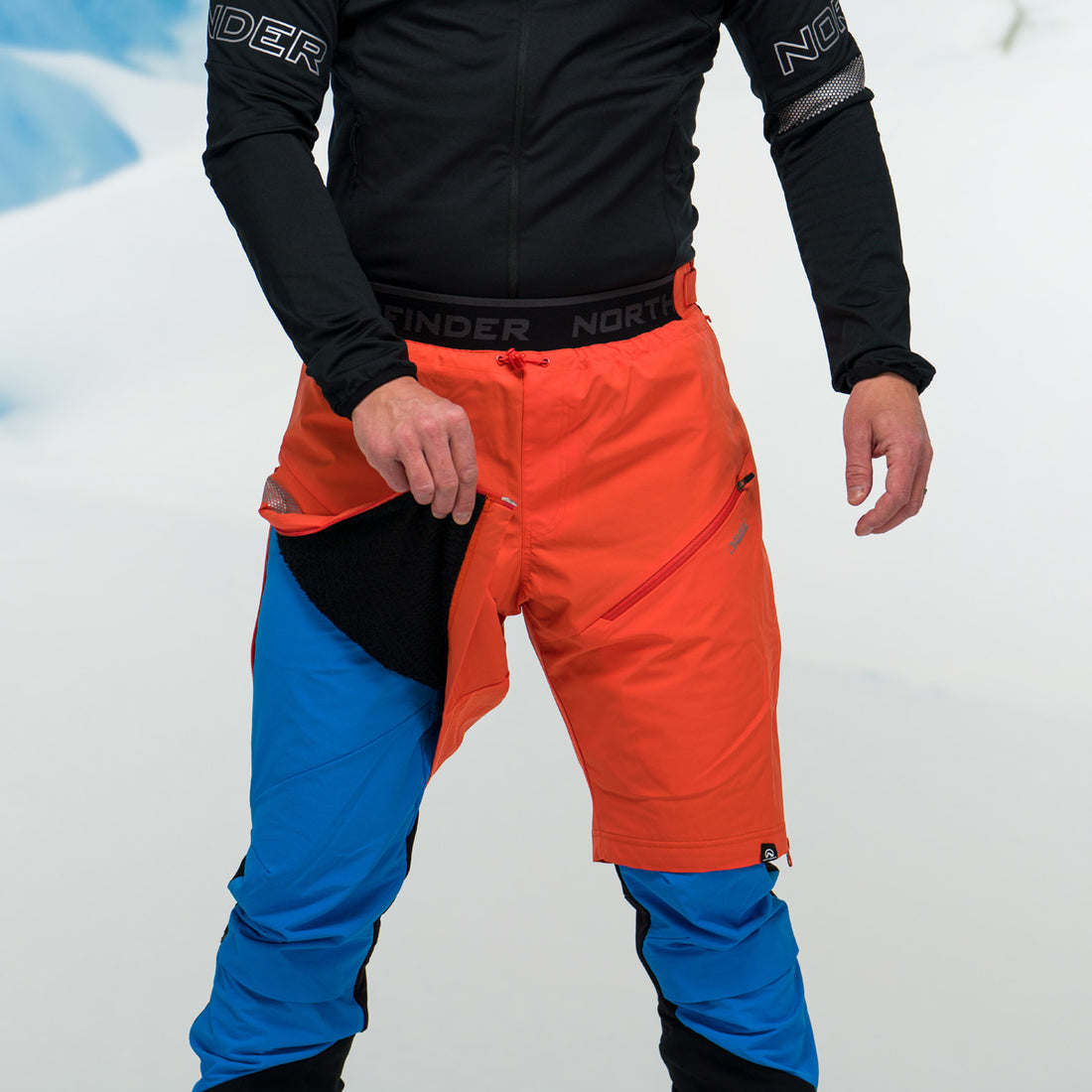 BE-33151SKP men's shorts ski-touring insulated  polartec® alpha direct KOSIARE