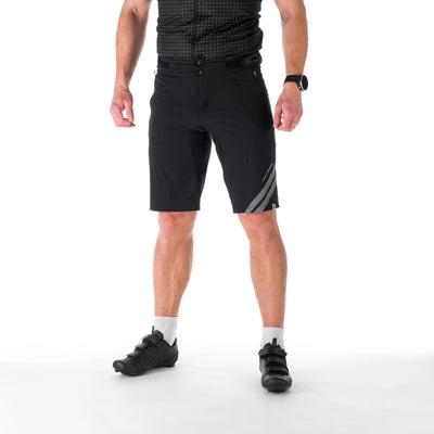 BE-3375MB men's 2in1 bike shorts with inner elastic shorts MATTHEW
