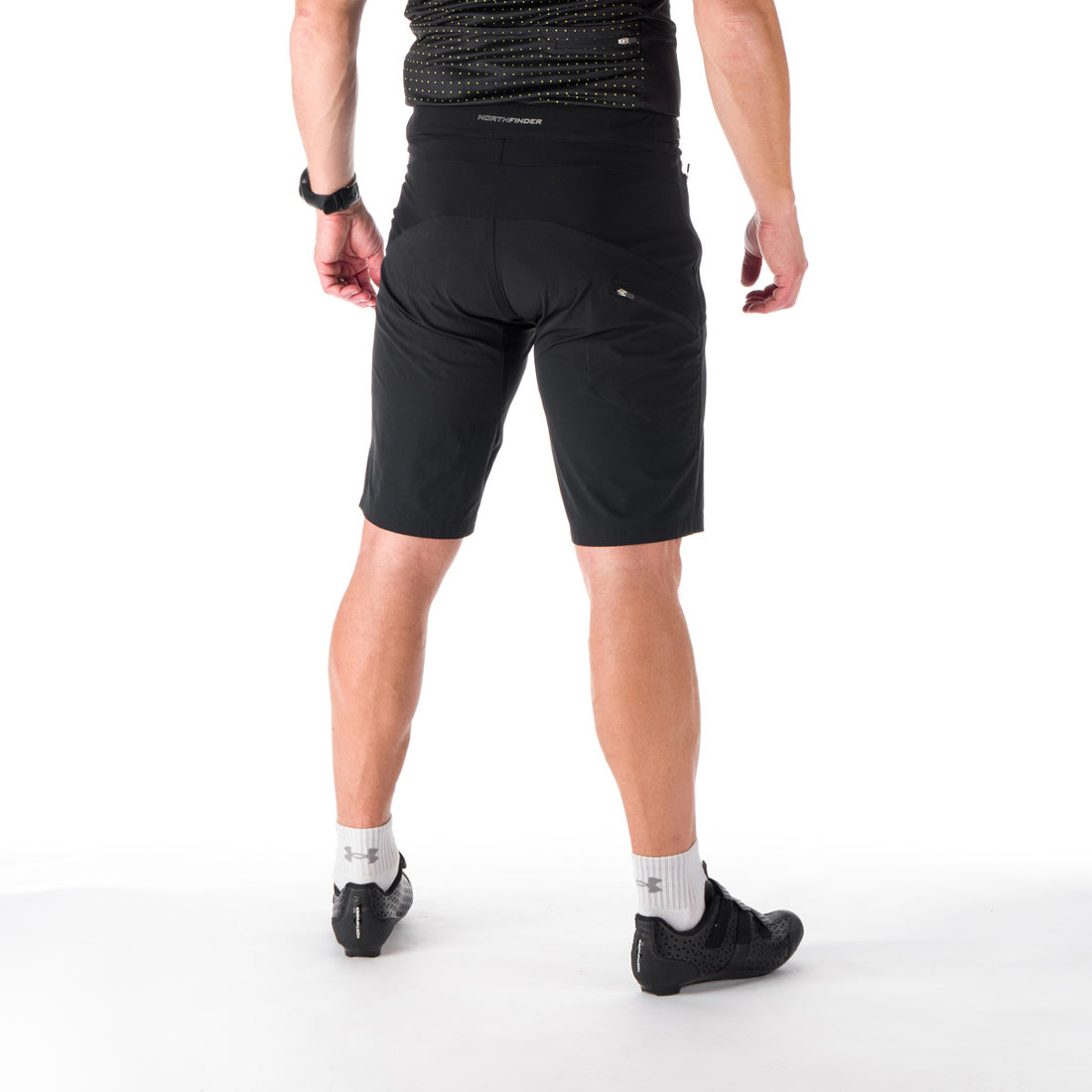 BE-3375MB men's 2in1 bike shorts with inner elastic shorts MATTHEW