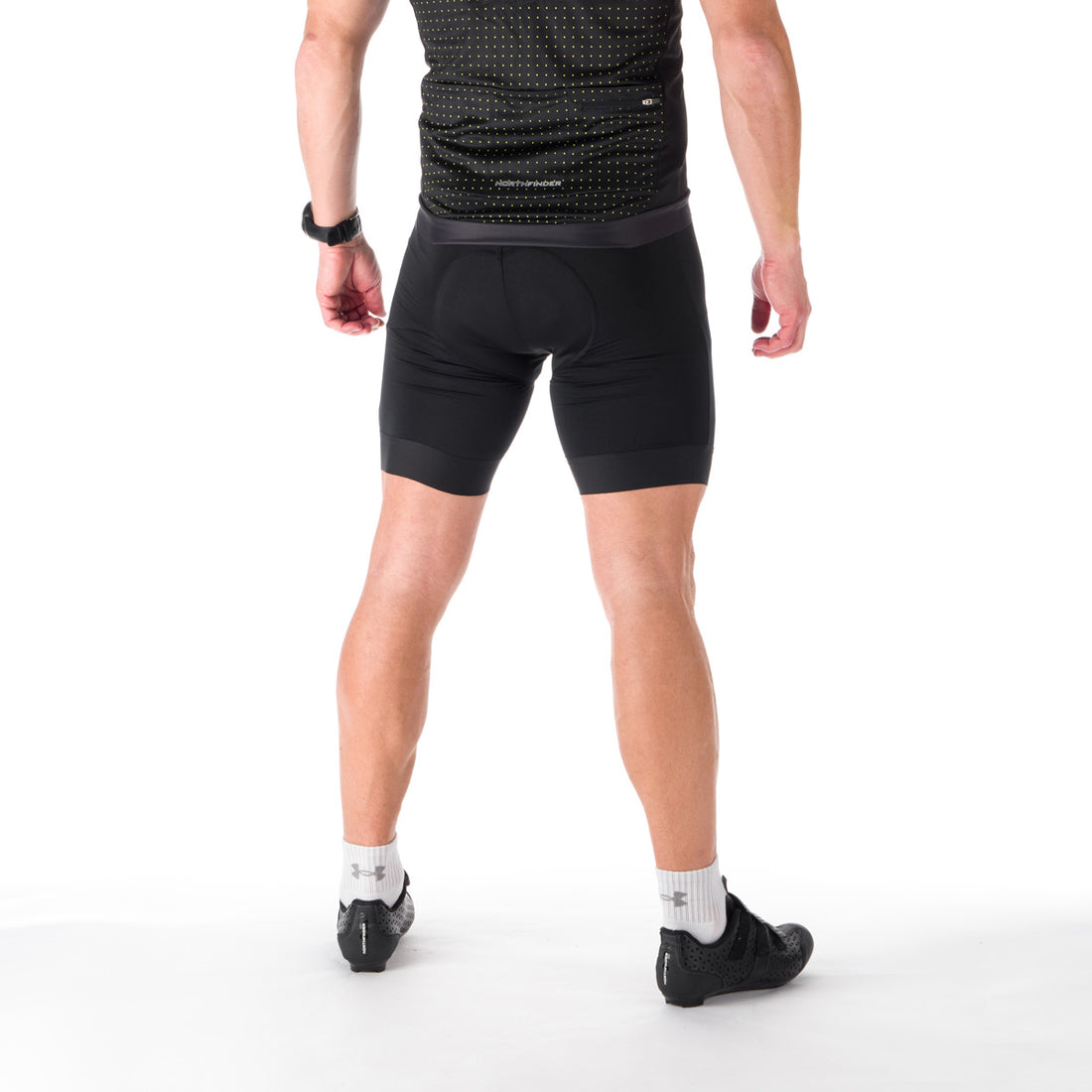 BE-3375MB men's 2in1 bike shorts with inner elastic shorts MATTHEW