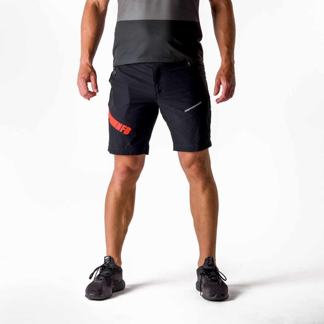 BE-3376MB men's e-bike stretch shorts WESTON