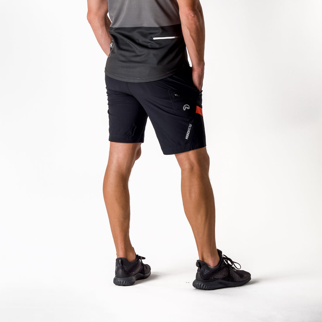 BE-3376MB men's e-bike stretch shorts WESTON