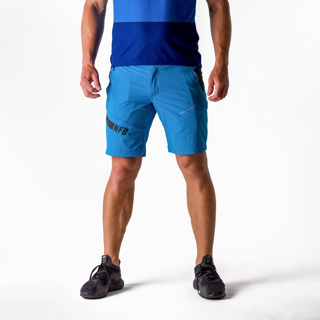 BE-3376MB men's e-bike stretch shorts WESTON