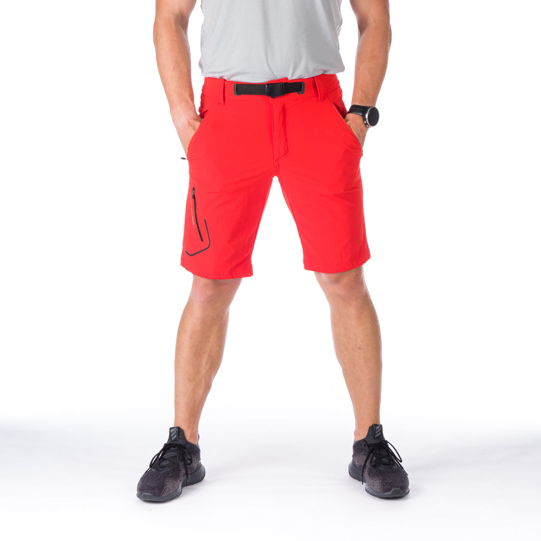 BE-3400OR men's travel elastic shorts regular fit IDRIS