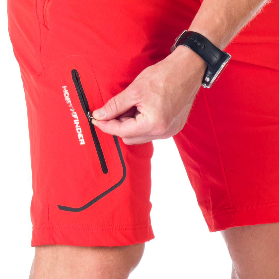 BE-3400OR men's travel elastic shorts regular fit IDRIS