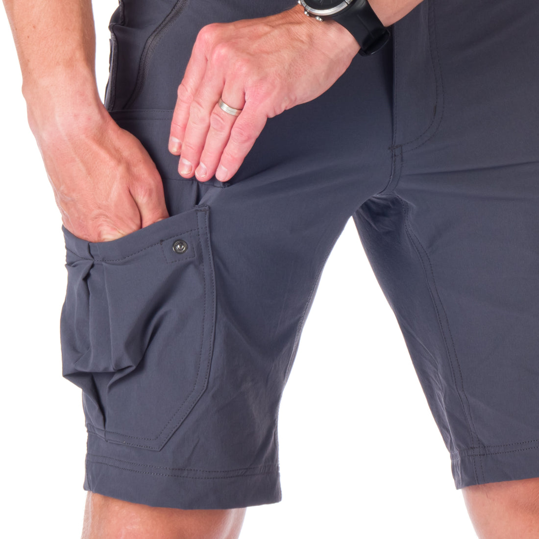 BE-3402OR men's trekking cargo stretch shorts IRVIN