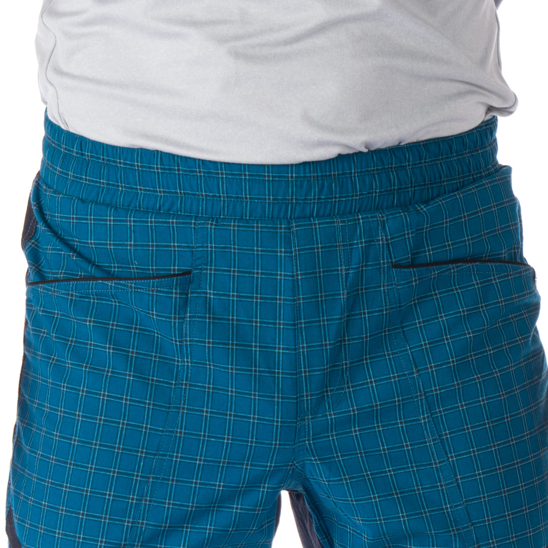 BE-3406OR men's outdoor comfort check 3/4 shorts JAIDEN