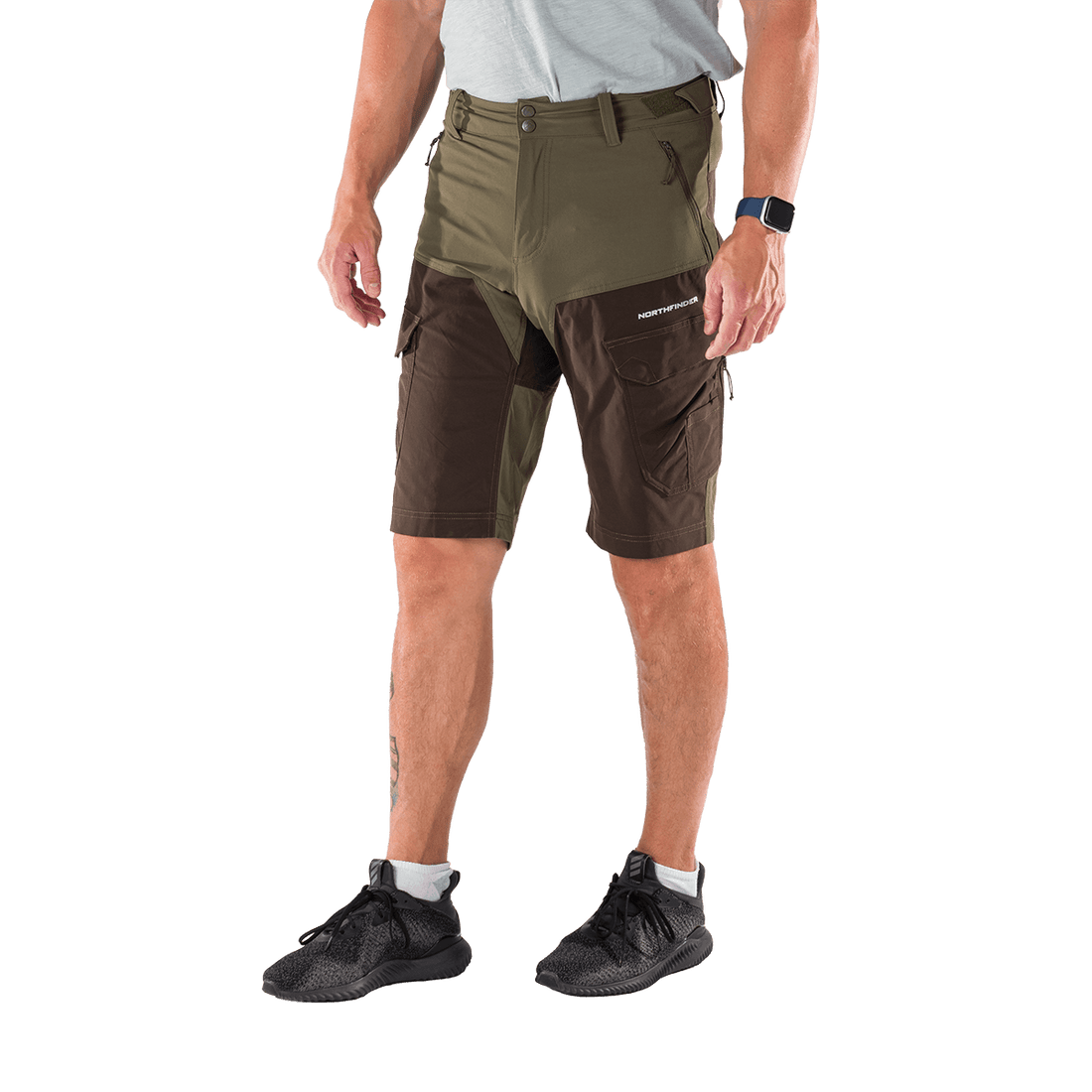 BE-3491OR Men's outdoor hybrid cargo shorts CASTOR