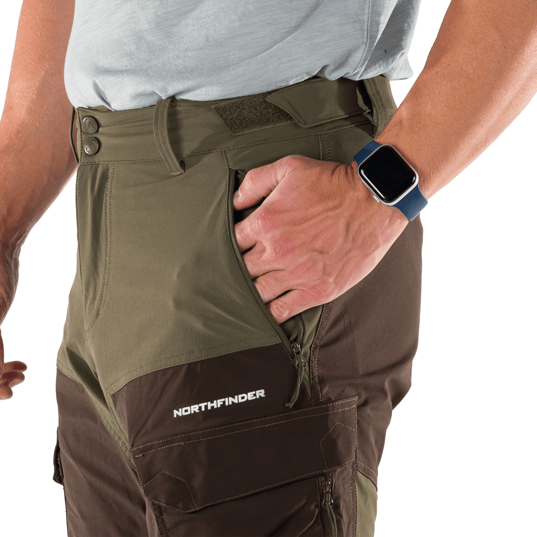 BE-3491OR Men's outdoor hybrid cargo shorts CASTOR