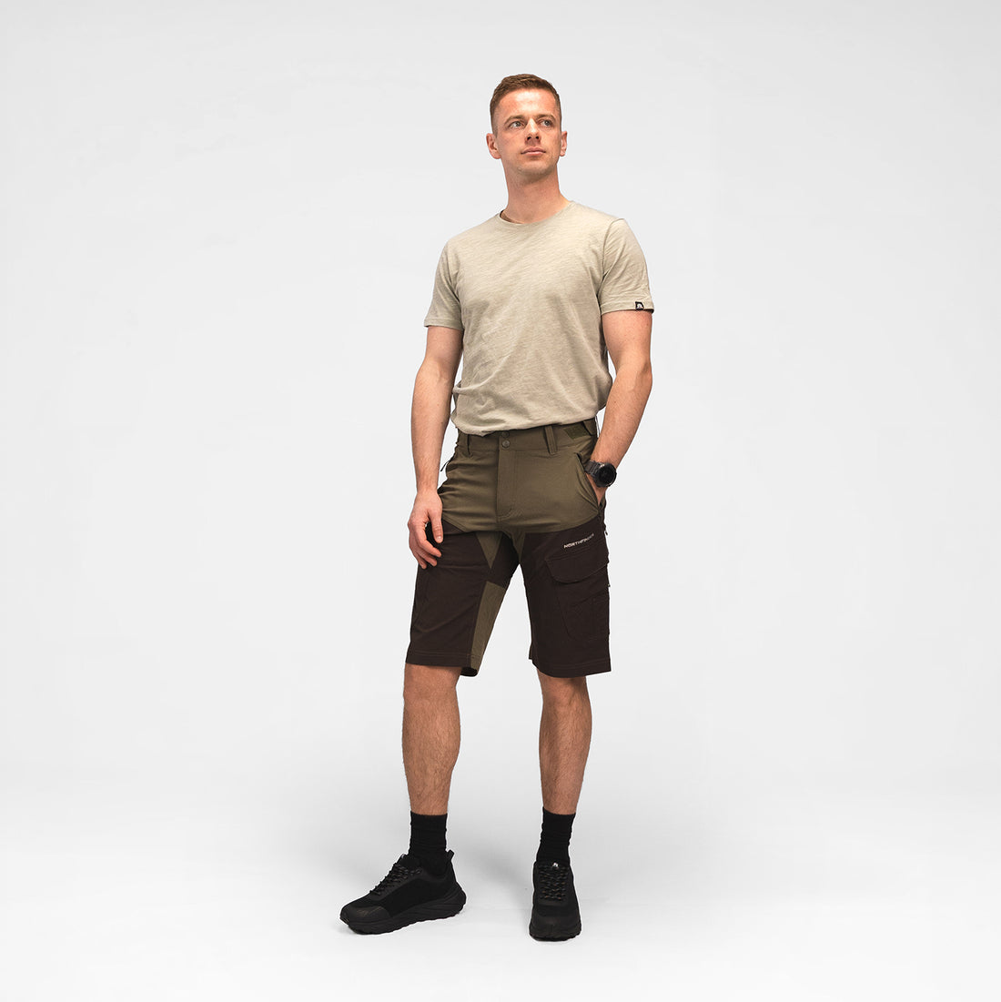 BE-3491OR Men's outdoor hybrid cargo shorts CASTOR