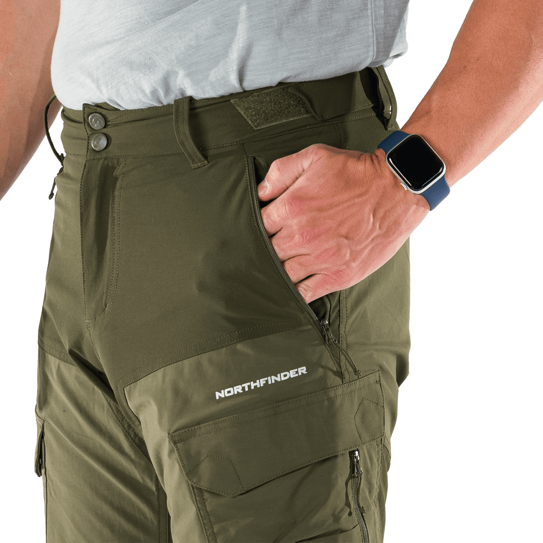 BE-3491OR Men's outdoor hybrid cargo shorts CASTOR